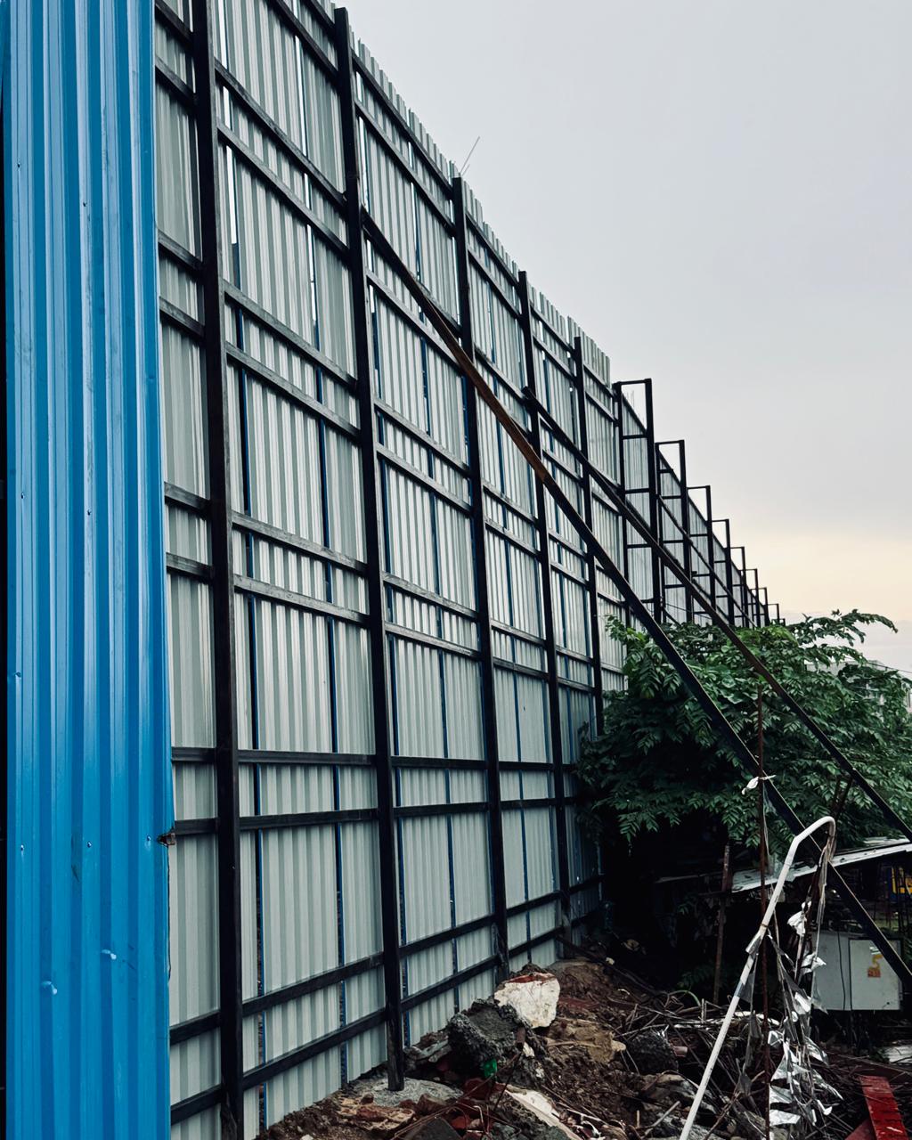 SAK Associates Chennai barricading work