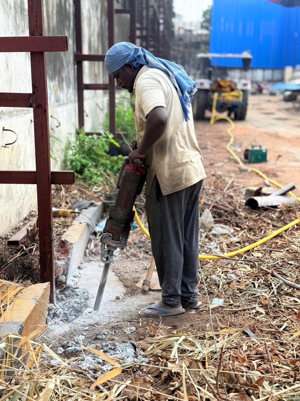 SAK Associates Chennai demolition project